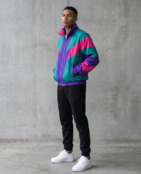 Side view of the 80s Track Jacket